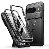 Armored case for Google Pixel 9A, Dexnor Full Body (Two Frames), black