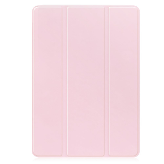 Case for Samsung Galaxy Tab S10 FE+ Plus, Smartcase with stylus space, pink