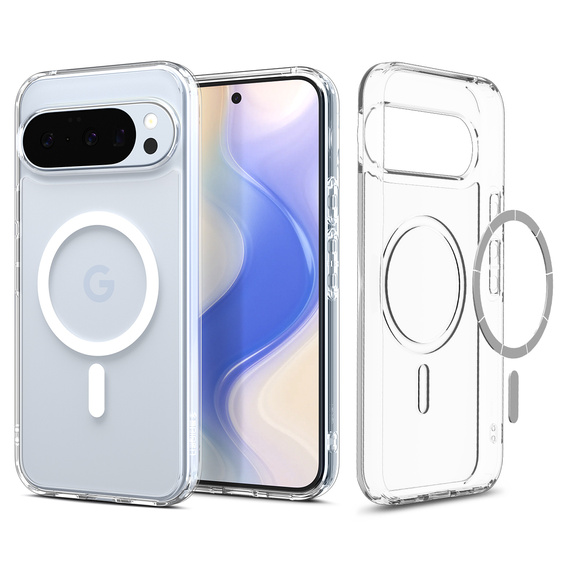 Spigen Ultra Hybrid MagSafe Case for Google Pixel 10 Pro XL, Clear/White