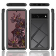 Case for Google Pixel 8 Pro, Shockproof, with film, black