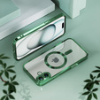 Case for iPhone 16 Plus, Electro MagSafe, green + Screen Glass