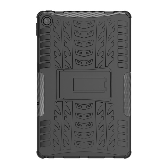 Case for Lenovo Tab M10 Plus 10.6 Gen 3 125F/128F, Tire Armor, black