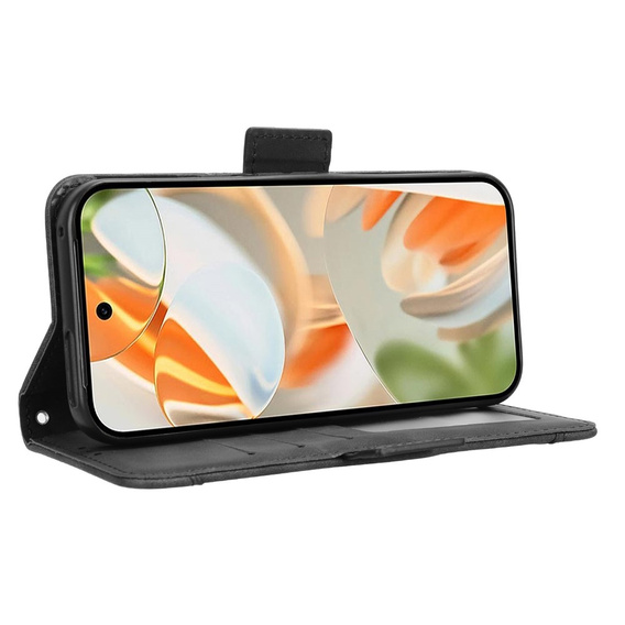 Flip case for Google Pixel 9 / Google Pixel 9 Pro, Card Slot, black