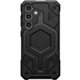 Urban Armor Gear Case for Galaxy S24, Monarch Pro MagSafe, black