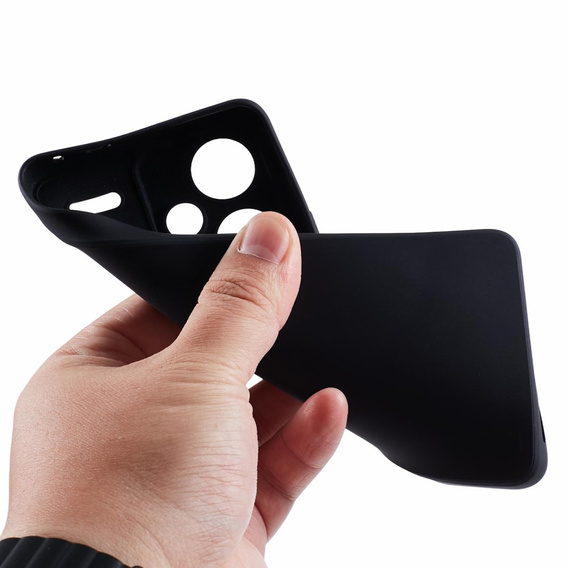 Case for Xiaomi Redmi Note 13 Pro+, Silicone Lite, black
