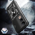 Case for Vivo V50 Lite 4G / 5G, CamShield Slide, black