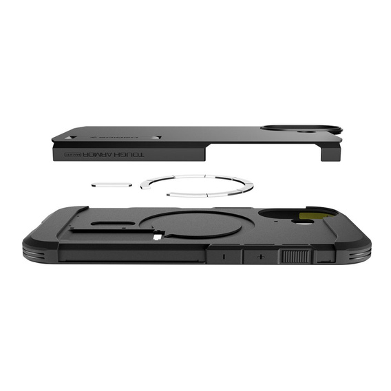 Spigen Case for iPhone 17, Tough Armor T MagSafe, Black