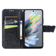Flip case for Motorola Moto G15 / Motorola Moto G15 Power, Butterfly, black