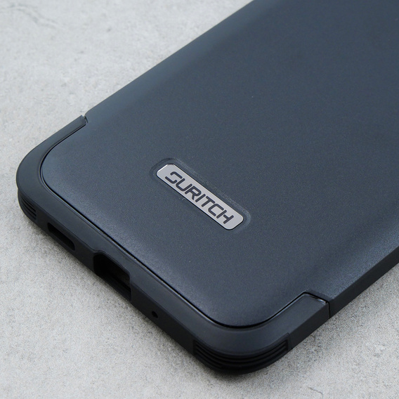Case for Samsung Galaxy S20 Ultra, Suritch Basic (Two Frames), black