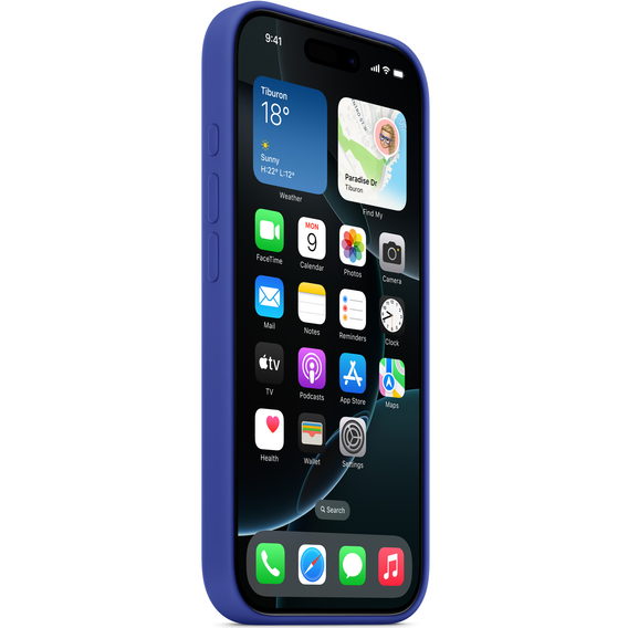 Apple Silicone Case with MagSafe for iPhone 16 Pro