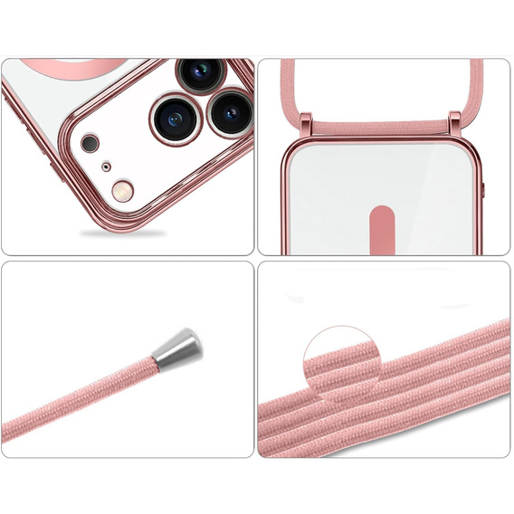 Electro MagSafe case with lanyard for iPhone 17 Pro Max