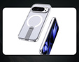 Fusion Hybrid case for Google Pixel 10 Pro XL, for MagSafe, with stand, transparent
