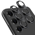 2x ERBORD tempered glass for camera to Samsung Galaxy S24+ Plus, black
