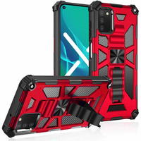 Case for Samsung Galaxy A03s, Armor Kickstand, red