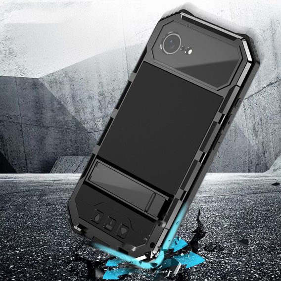 Armored case for iPhone 16E, R-JUST, black
