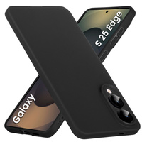 Thin Case for Samsung Galaxy S25 Edge, Slim, black