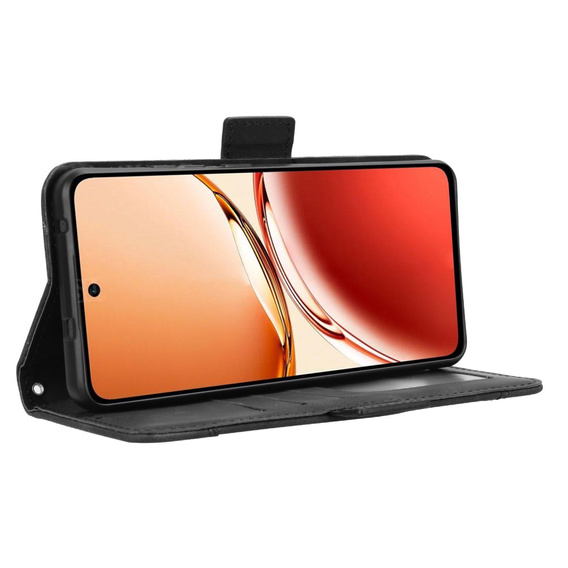 Flip case for Oppo Reno 12FS / 12F, Card Slot, black
