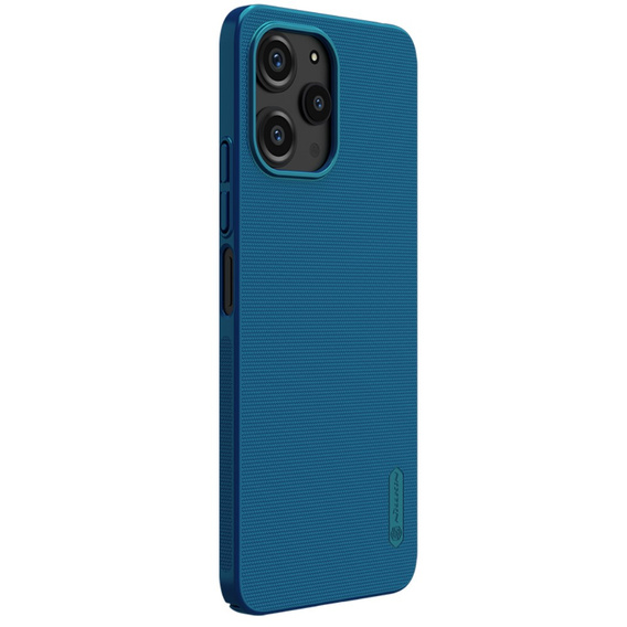 NILLKIN Case for Xiaomi Redmi 12 4G, Super Frosted Shield Case, blue