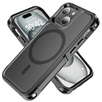 Case for iPhone 15 Plus, MagForce MagSafe, black
