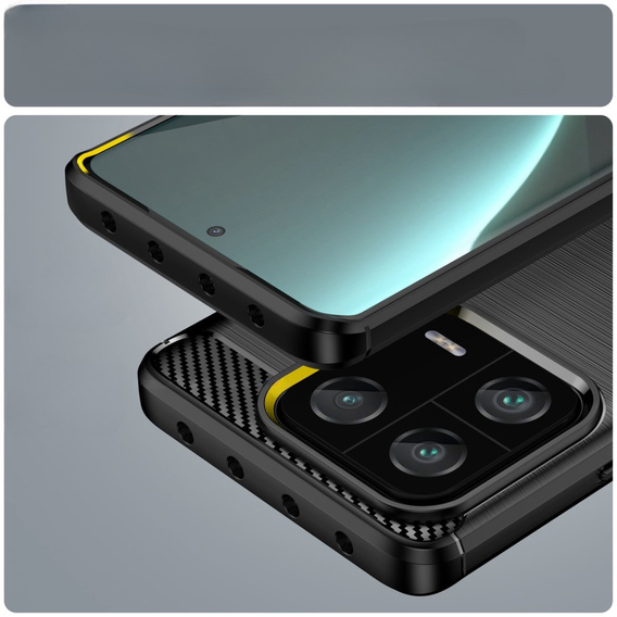 Case for Xiaomi 13 Pro, Carbon, black