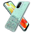 Case for Xiaomi Redmi 12C, Glittery, green