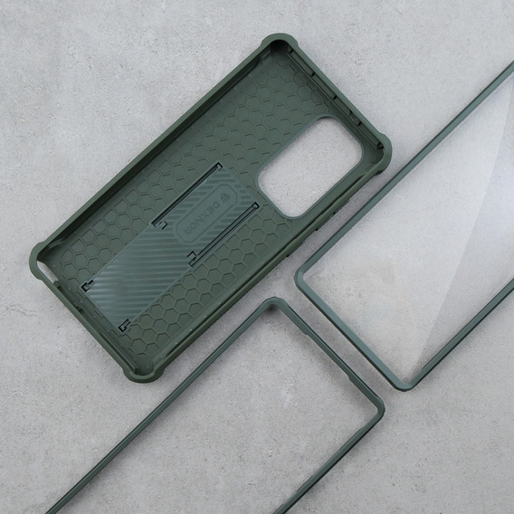 Armored case for Samsung Galaxy S23 Ultra, Dexnor Full Body (Two Frames), green