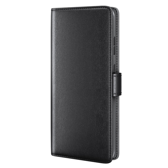 Flip case for Samsung Galaxy A35 5G, Split Leather, black