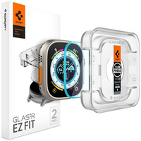 Spigen ProFlex EZ FIT for Apple Watch 7 41MM, Clear (2-Pack)