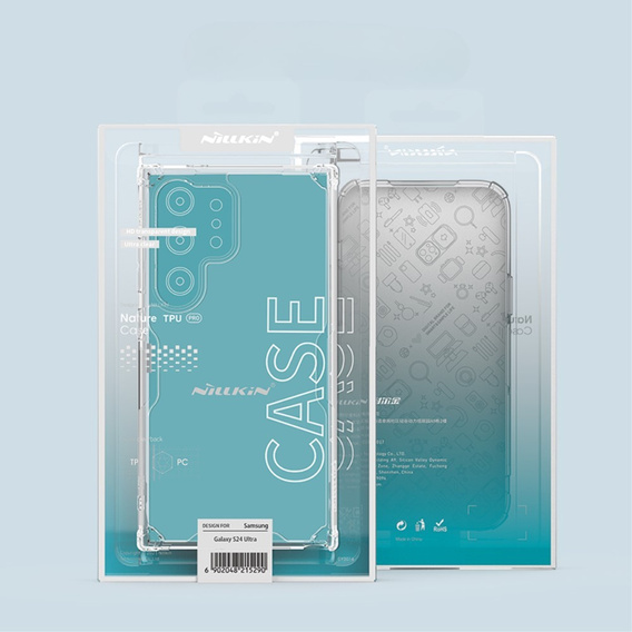 NILLKIN case for Samsung Galaxy S24 Ultra, Nature TPU, transparent