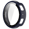 2-in-1 Case + Tempered Glass for Amazfit Active Max, navy blue