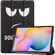 Case for Samsung Galaxy Tab S6 Lite, Smartcase, don't touch me