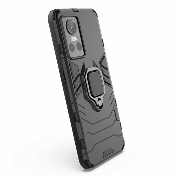 Case for Realme GT Neo 3, Kickstand Ring, black