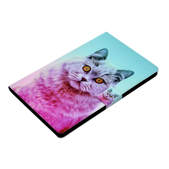 Case for Samsung Galaxy Tab A9 X110 / X115, pink cat