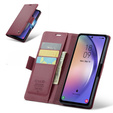 CASEME flip case for Samsung Galaxy A54 5G, Litchi Wallet, red