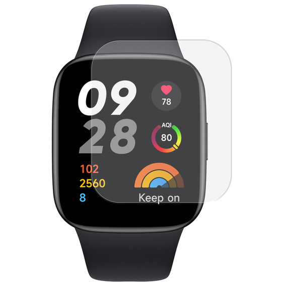 3x ERBORD hydrogel film for Xiaomi Redmi Watch 3