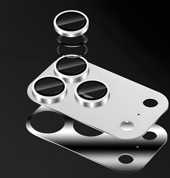 2x ERBORD tempered glass for iPhone 17 Pro Max camera island