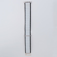Nylon Strap for Apple Watch 1/2/3/4/5/6/7/8/SE/ULTRA 42/44/45/49mm, Black / White