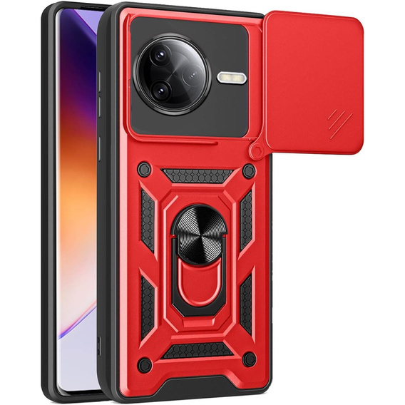 Case for Xiaomi Poco F7 Ultra, CamShield Slide, red