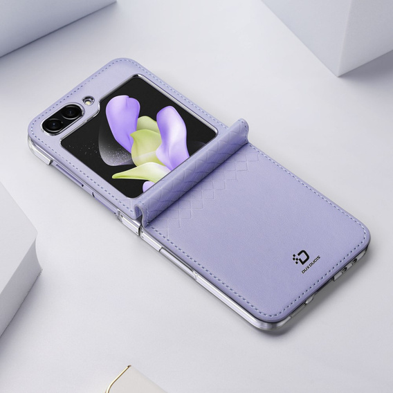 Case Dux Ducis for Samsung Galaxy Z Flip5 5G, Bril, purple