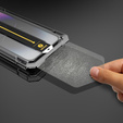 2x Tempered Glass for iPhone 15 Pro, ERBORD Easy App Full Screen Protector