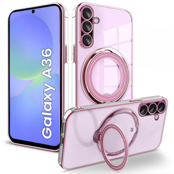 Magnetic Case for Samsung Galaxy A36 5G, for MagSafe, pink