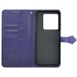 Flip case for Xiaomi Poco X6 5G, Mandala, purple