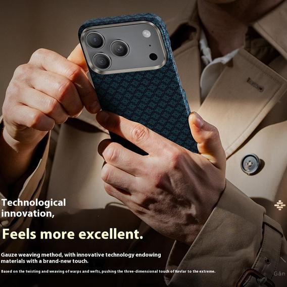 BENKS C1 Kevlar Aramid Fibre Case for MagSafe for iPhone 17 Pro