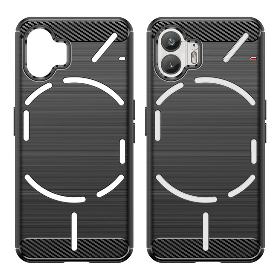 Case for Nothing Phone 2, Carbon, black