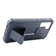 Armored case for Samsung Galaxy S21 FE, Dexnor Full Body, dark blue