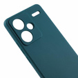 Case for Xiaomi Redmi Note 13 Pro+, Silicone Lite, dark green