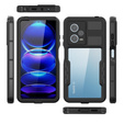 IP68 Waterproof Case for Xiaomi Redmi Note 12 Pro 5G, Redpepper, black