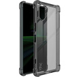 IMAK case for Sony Xperia 5 V, Dropproof, transparent / black