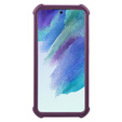 Armored case for Samsung Galaxy S21 FE, Dexnor Full Body, dark purple