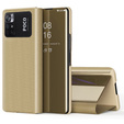 Case for Xiaomi Poco M4 Pro 4G, Clear View, gold